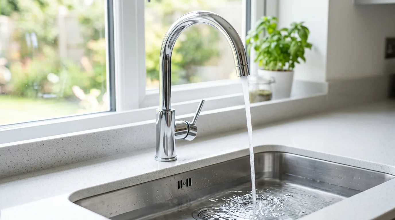 Local Plumbing Master Pros same day plumber fixing a faucet in Crestview, FL